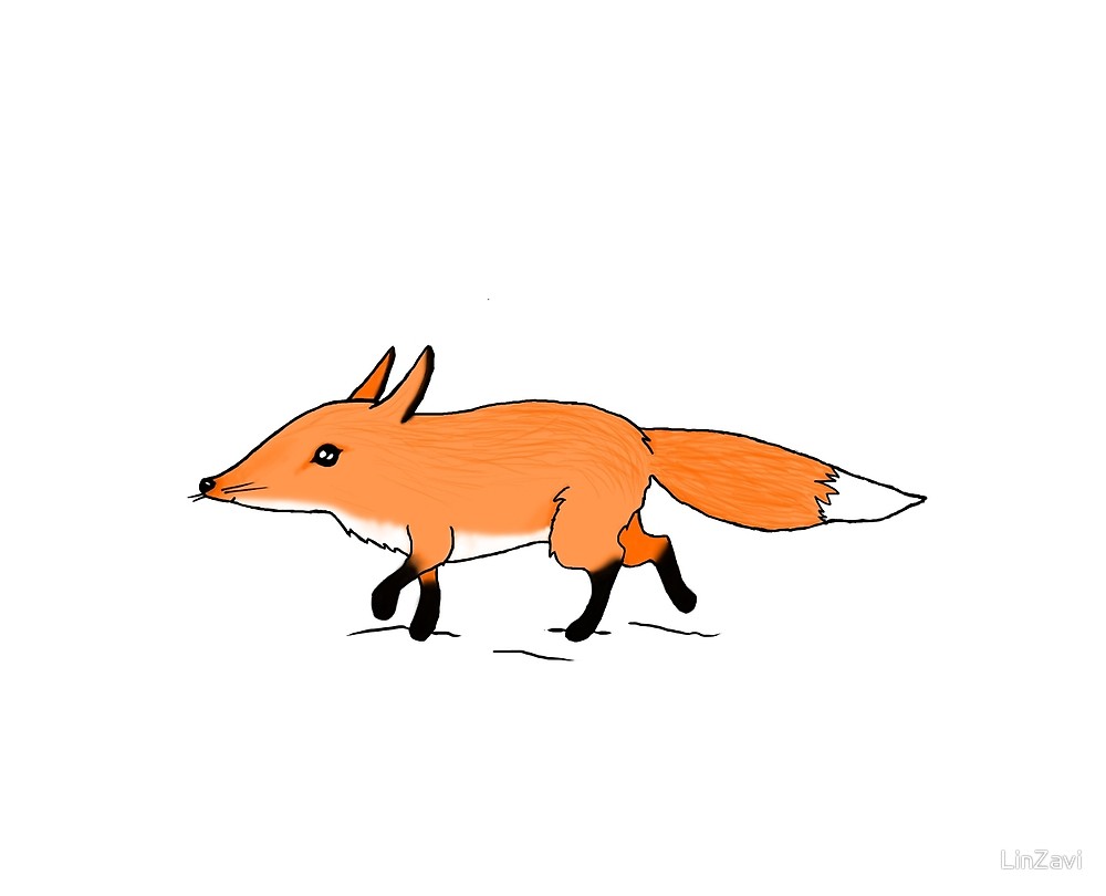 1000x810 Fox Running