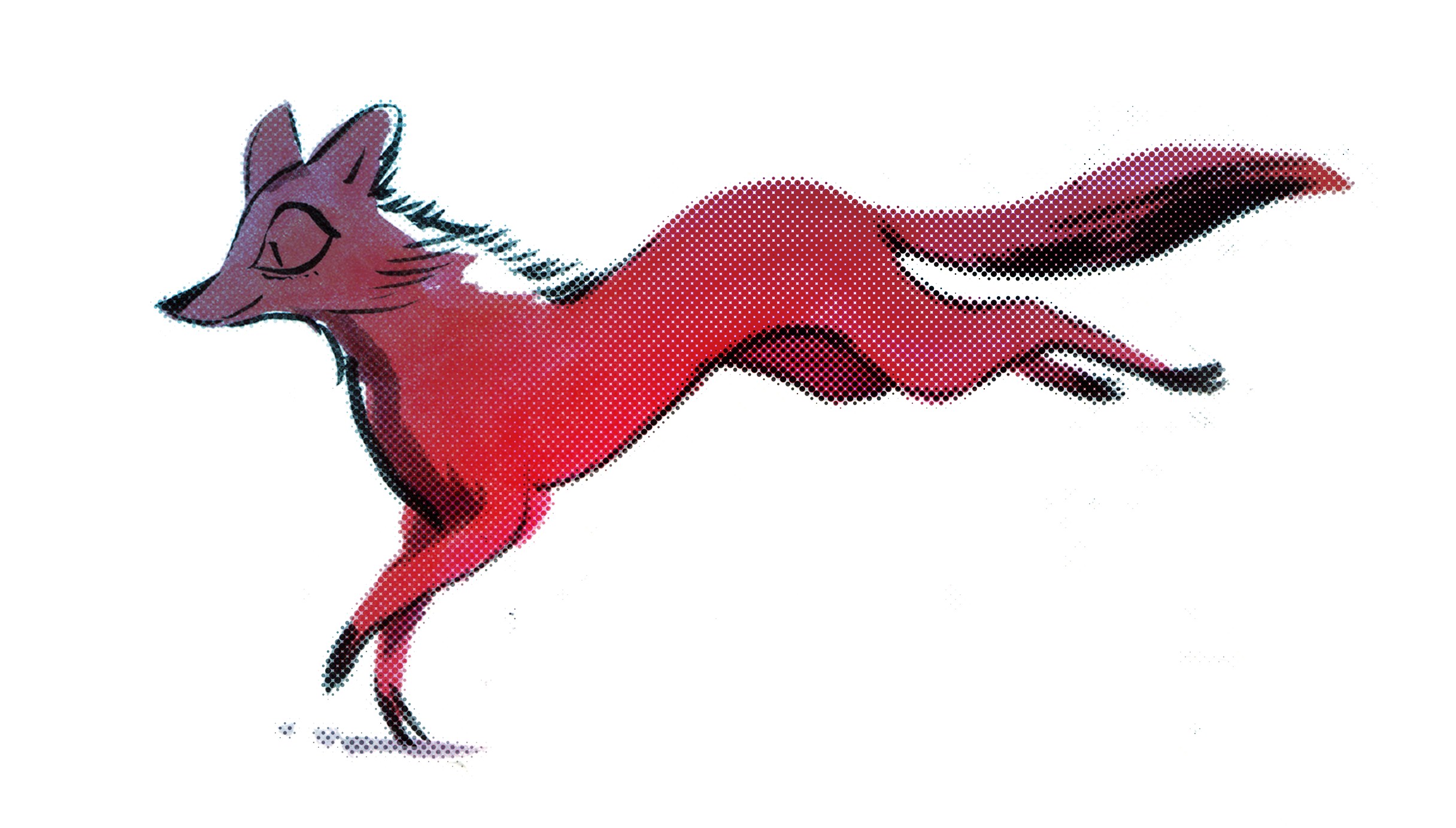 2432x1384 How To Draw A Fox Running