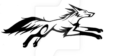 400x194 Tribal Running Fox