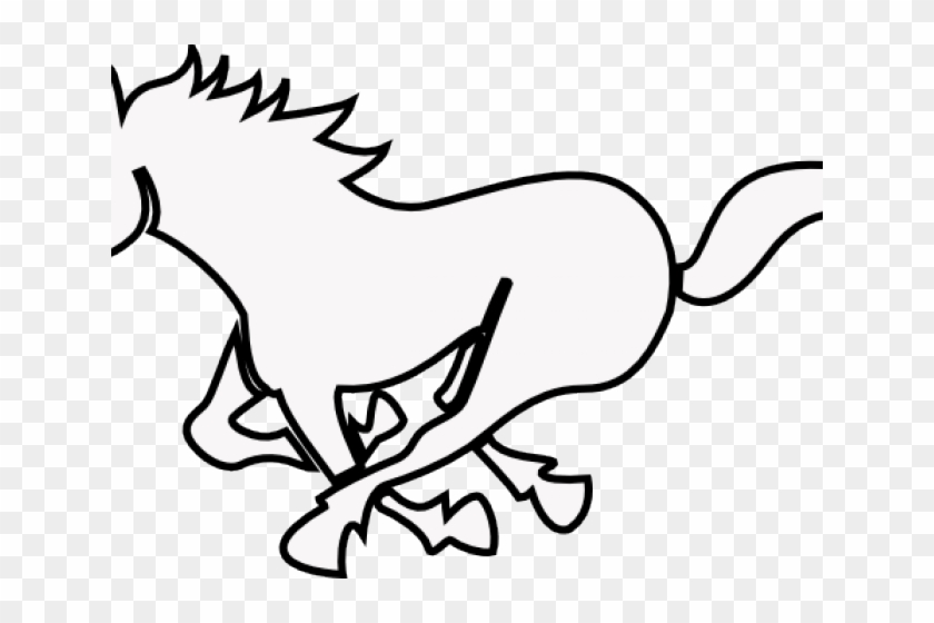 840x560 Horse Outline