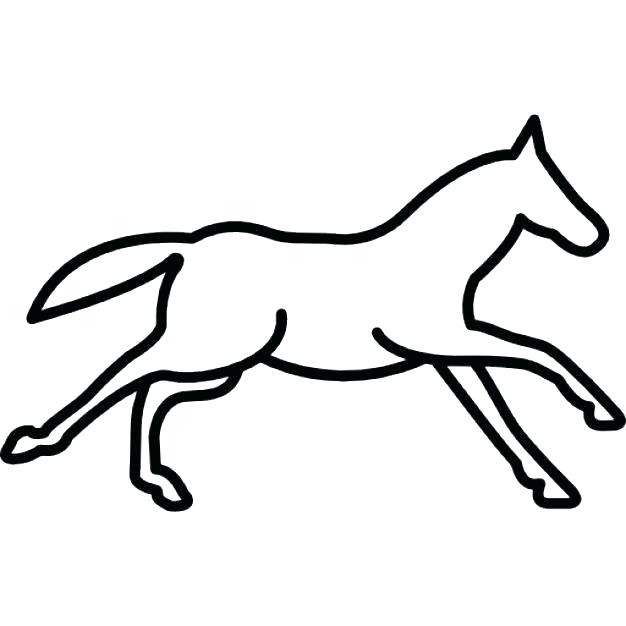 626x626 Running Horse Template