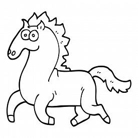 275x275 Cartoon Horse Photos And Images