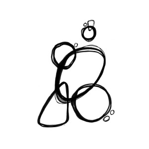 300x300 Running Man Drawing