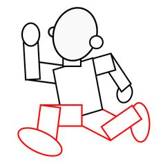 236x236 How To Draw Kids Running