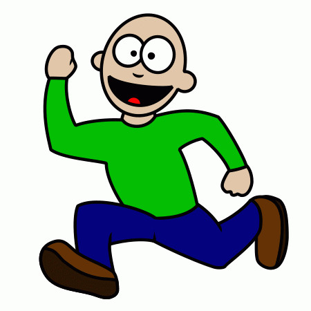 450x450 How To Draw A Person Running Running Person Drawing