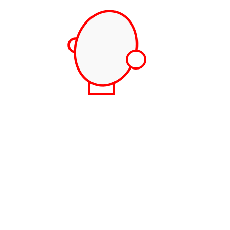 450x450 Drawing A Cartoon Running Man