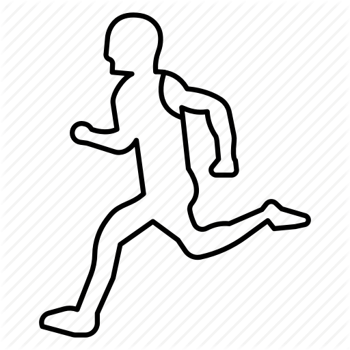 512x512 Athlete, Game, Marathon, Race, Running Icon
