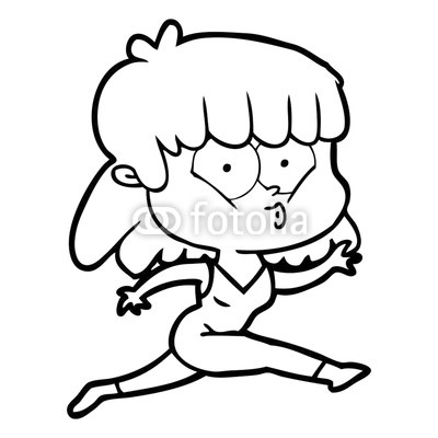 400x400 Cartoon Woman Running Buy Photos Ap Images Detailview
