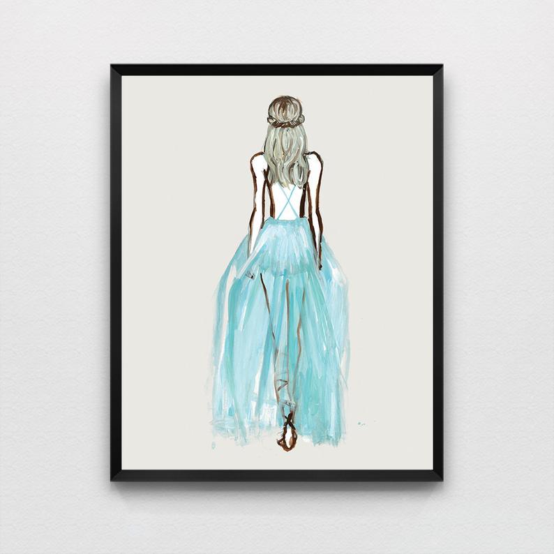 794x794 Fashion Illustration Art Print Fashion Runway Valentino Etsy