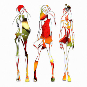 300x299 Runway Models Art