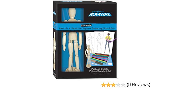 600x315 project runway fashion and figure drawing set toys