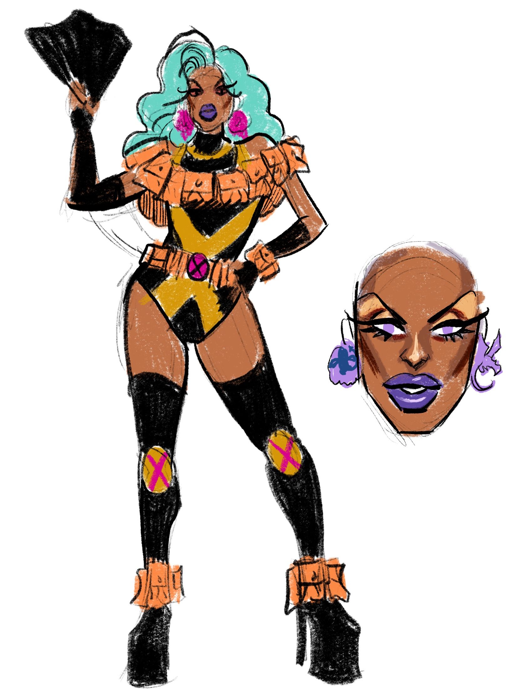 1668x2224 Meet Shade, The X Men's First Drag Queen Mutant Superhero Newnownext