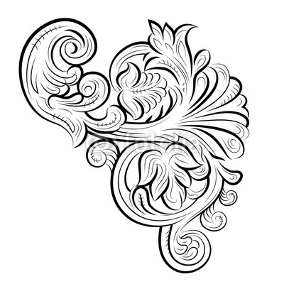 400x400 Drawing Pattern With Leaves, Vladimir, Russia Buy Photos Ap