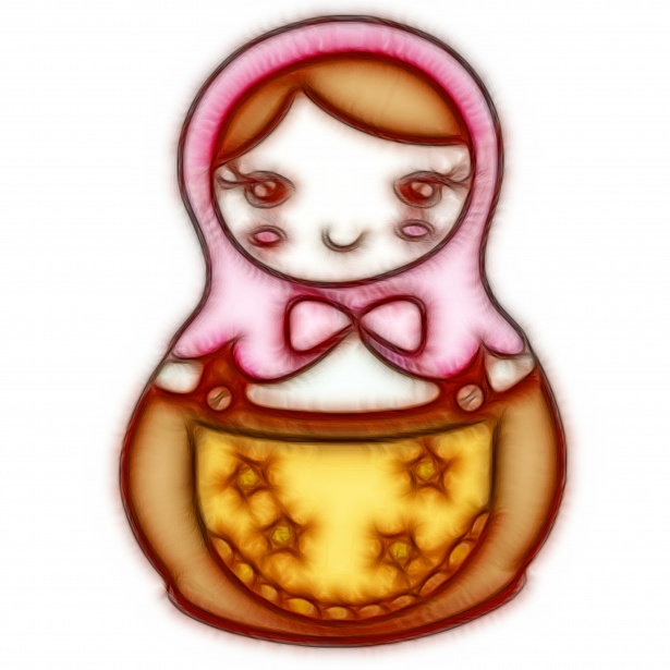 615x615 Russian Doll Free Stock Photo