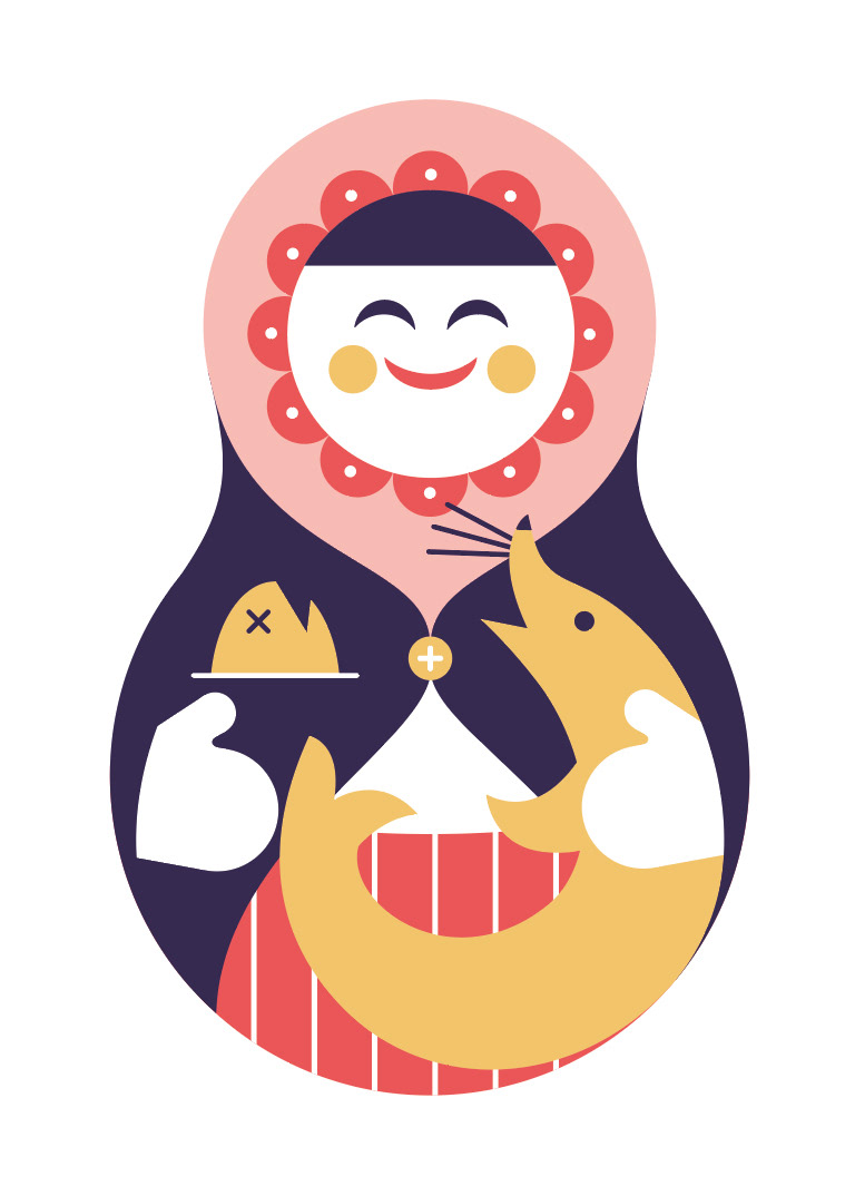 768x1074 Russian Dolls On Behance