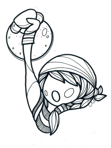 377x500 Contemporary Drawing