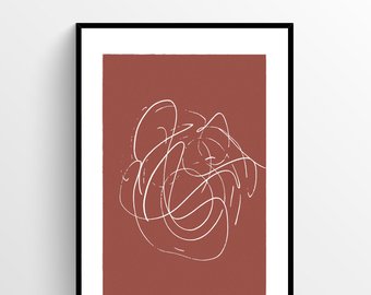 340x270 Rust Wall Art Etsy