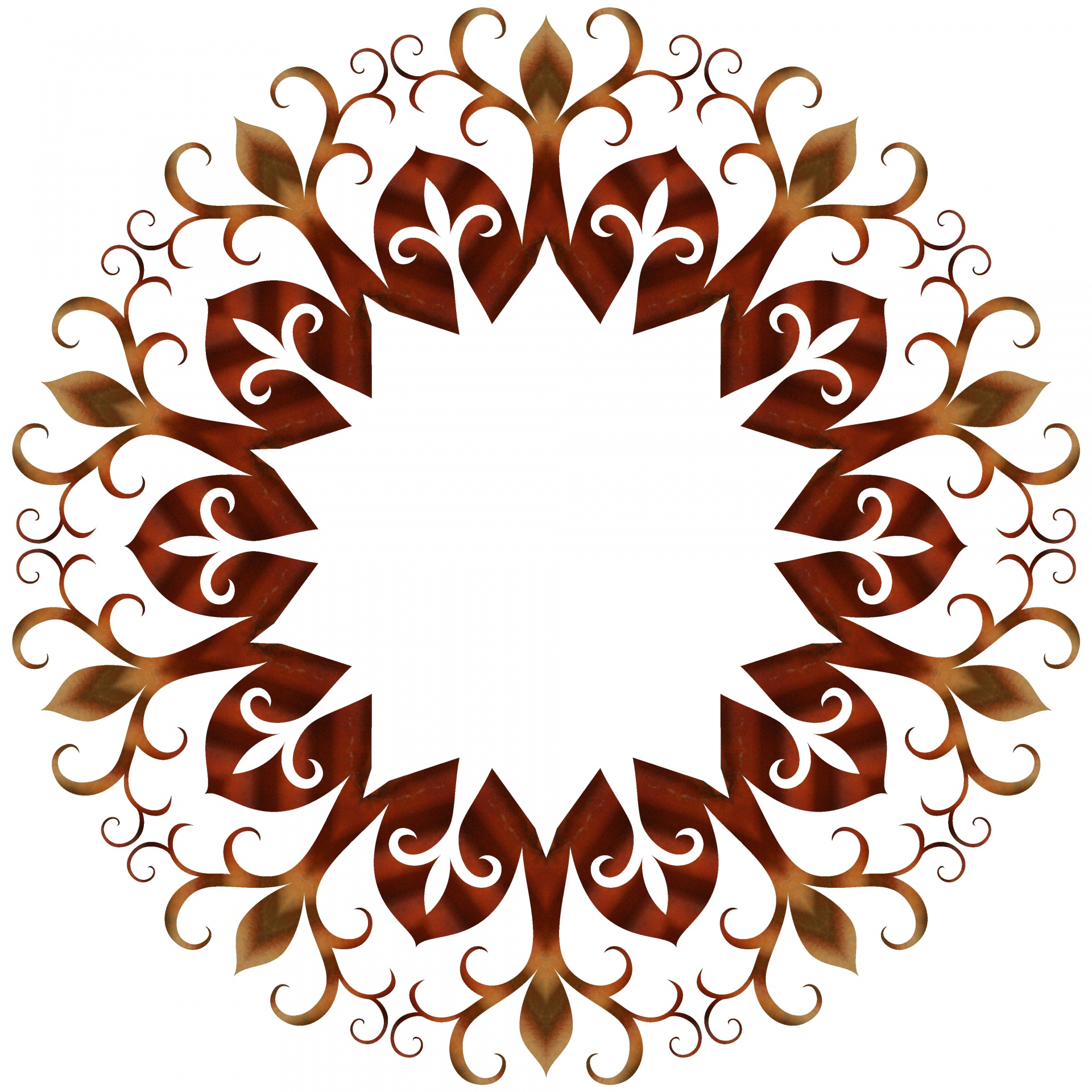 1920x1920 Rusty, Rust, Filigree, Snowflake, Frame