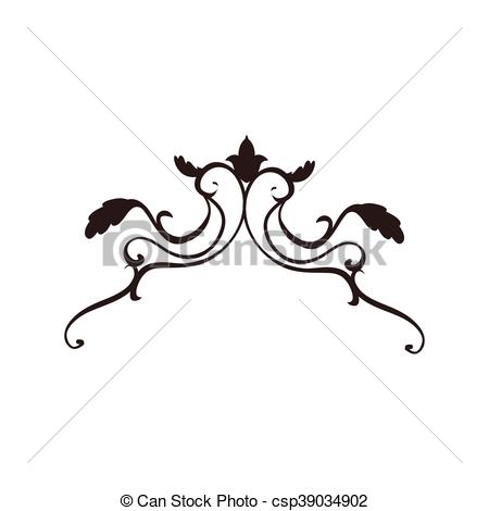 450x470 Ornament Decoration Vintage Rustic Icon Vector Graphic Ornament