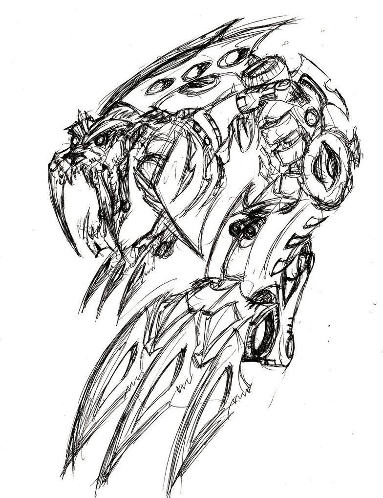 784x1018 Drawing Of A Saber Tooth Tiger Sabre Tooth Tiger Coloring