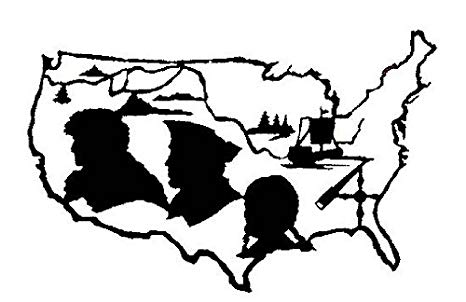 466x302 Lewis Clark Metal Wall Art Map Kitchen Dining