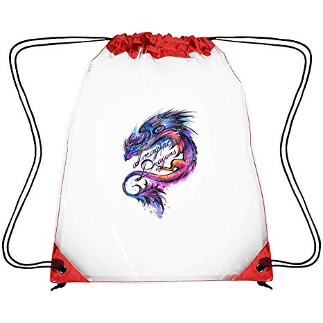 466x466 Clear Drawing Backpack Rock Music Poster Dancing Bag