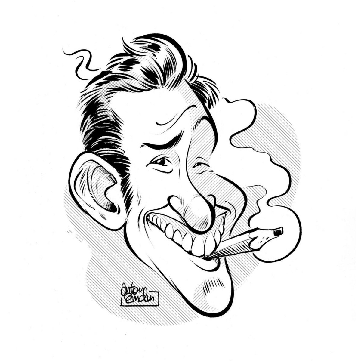 1200x1200 Caricaturing The Caricaturists In Paris Jason Chatfield Medium