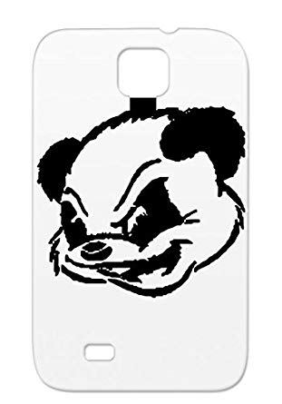 311x445 Black Devil Bear White Animal Art Design Down Sad Wild Painting