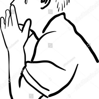 336x336 Woman Crying Blood Drawing Sad Boy Anime Eye Color Outline