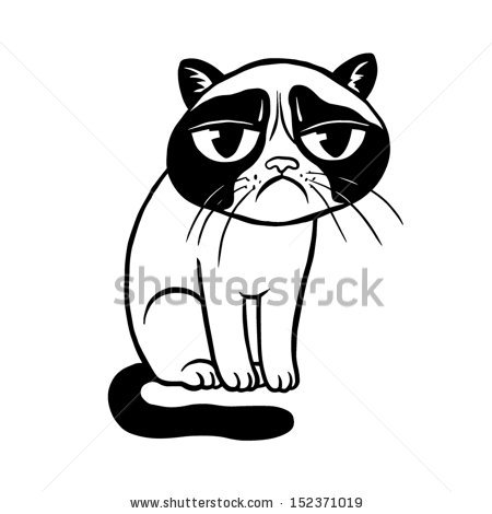 450x470 Sad Cat Clipart Clip Art