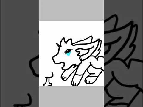 480x360 Speed Draw On Sad Cat