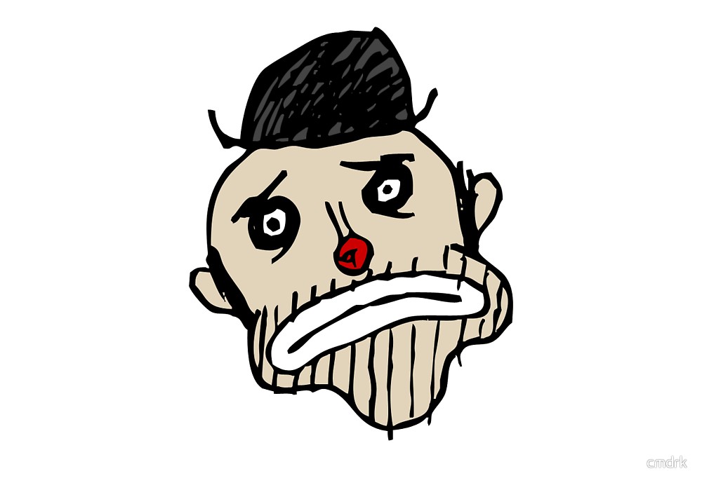 1000x692 Sad Clown