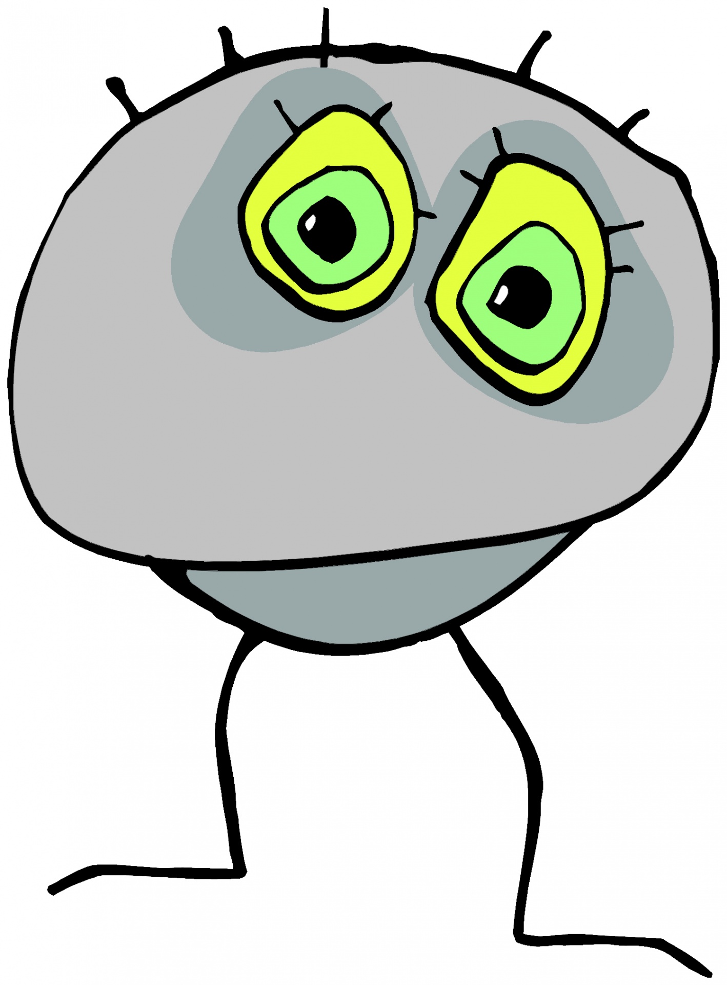 1418x1920 Ball, Creature, Sad, Drawing, Greyampnbspball