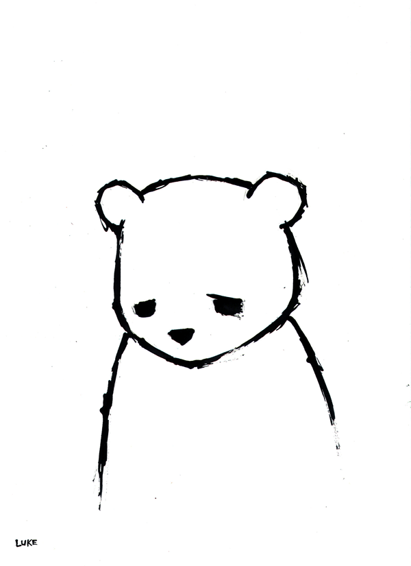 600x825 Huge Collection Of 'sad Bear Drawing' Download More Than