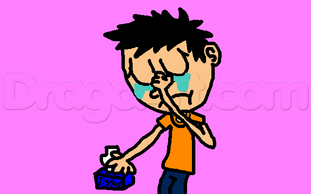 640x400 How To Draw Easy Sad Boy