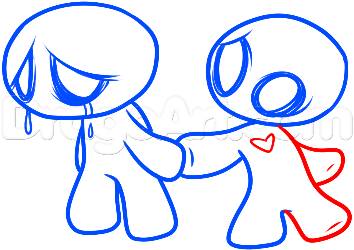 1200x846 How To Draw Emo Easy, Step