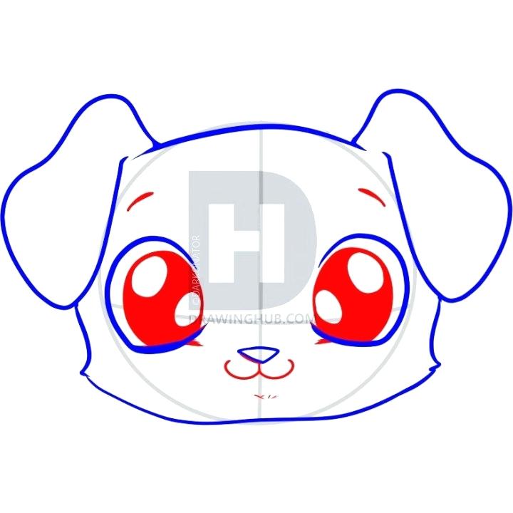 720x720 Puppy Face Drawing How To Draw A Puppy Face Step Sad Puppy Face