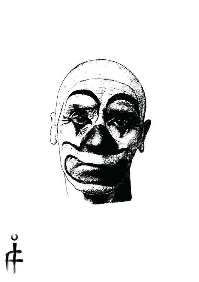 678x960 Sad Clown Drawings Drawing A Clown