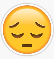 210x230 Sad Face Emoji Drawing Stickers Redbubble