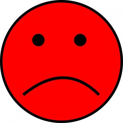 425x425 Sad Face Frowny Face Clip Art Free Vector In Open Office Drawing