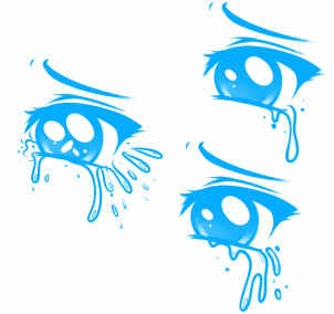 302x284 Drawing Printout How To Draw A Sad Face, Sad Anime Face