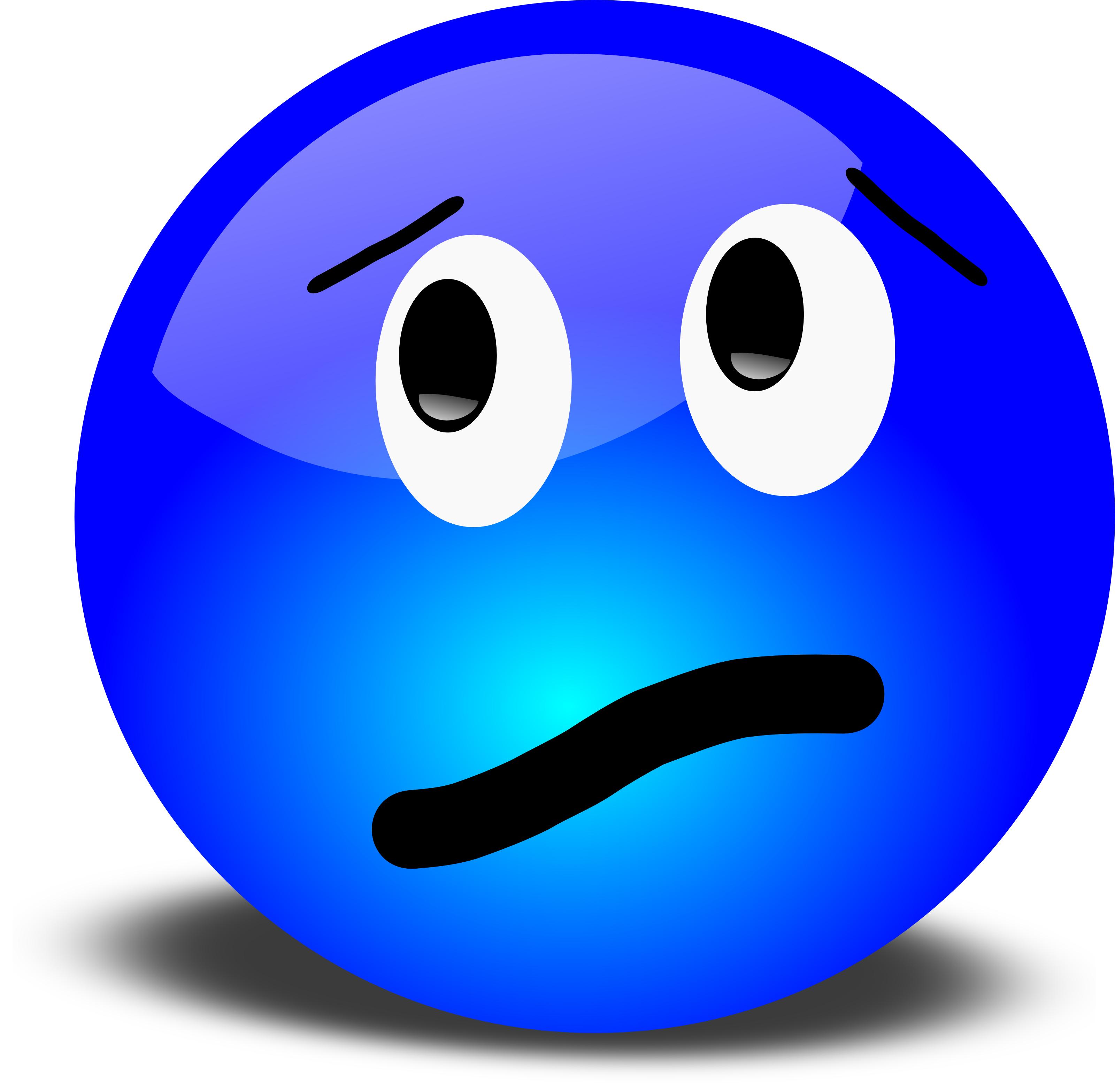 3200x3134 Free Sad Face Clip Art Image Drawing