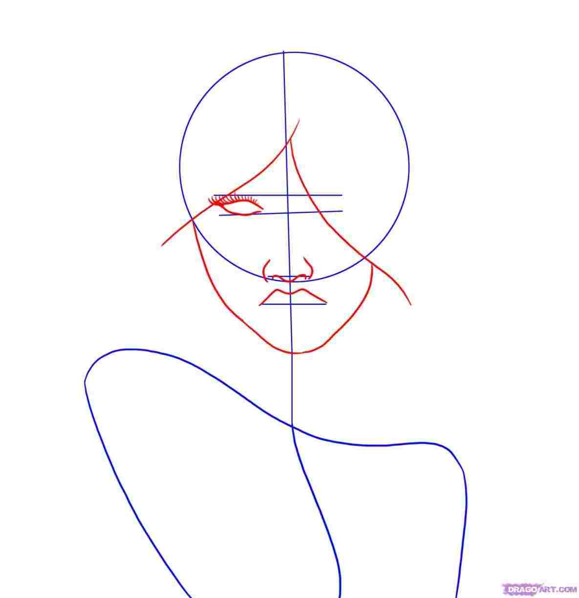 1185x1223 How To Draw A Sad Face Girl