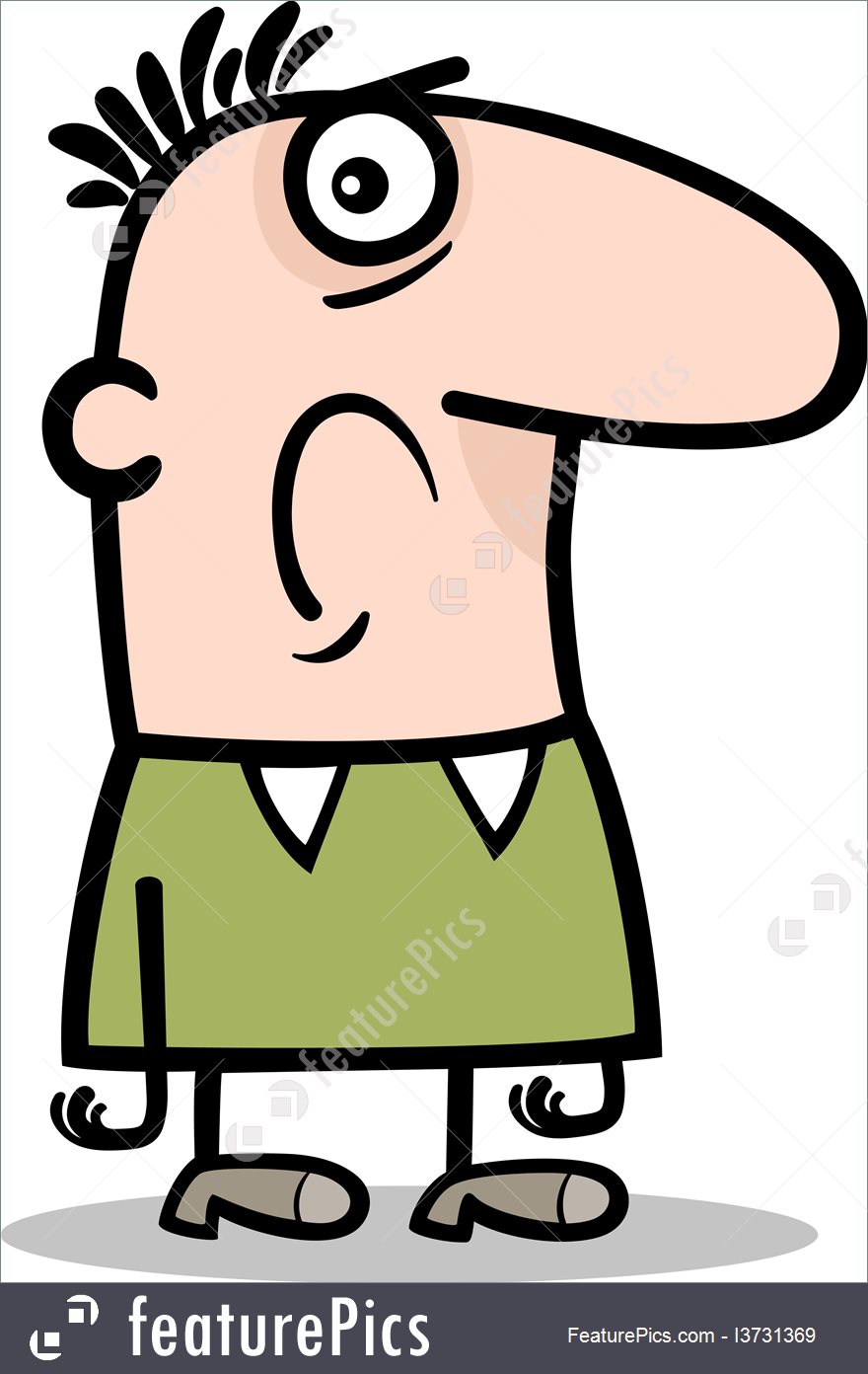 880x1392 Illustration Of Sad Man Cartoon