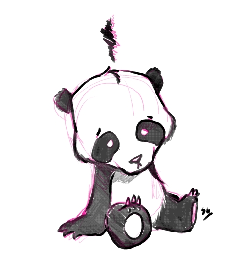 499x521 Sad Panda The Stuff In The Margin