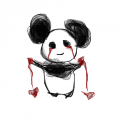 250x250 Sad Panda Png, Picture