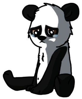 278x335 Collection Of Free Sad Transparent Cartoon Panda Download On Ui Ex