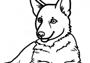 300x210 Drawing Of A Sad Dog How To Draw A Puppy Drawing Drawings Puppy