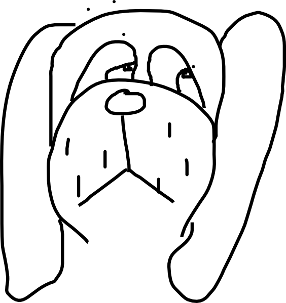 564x599 Sad Puppy Dog Face Graphic Jerusalem House