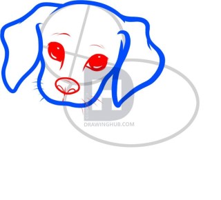320x290 How To Draw A Sad Puppy Face Drawing Sketch